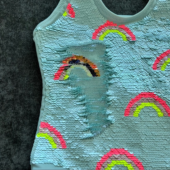 NWT Shade Critters Flippy Sequin Rainbow Swimsuit - Picture 10 of 10